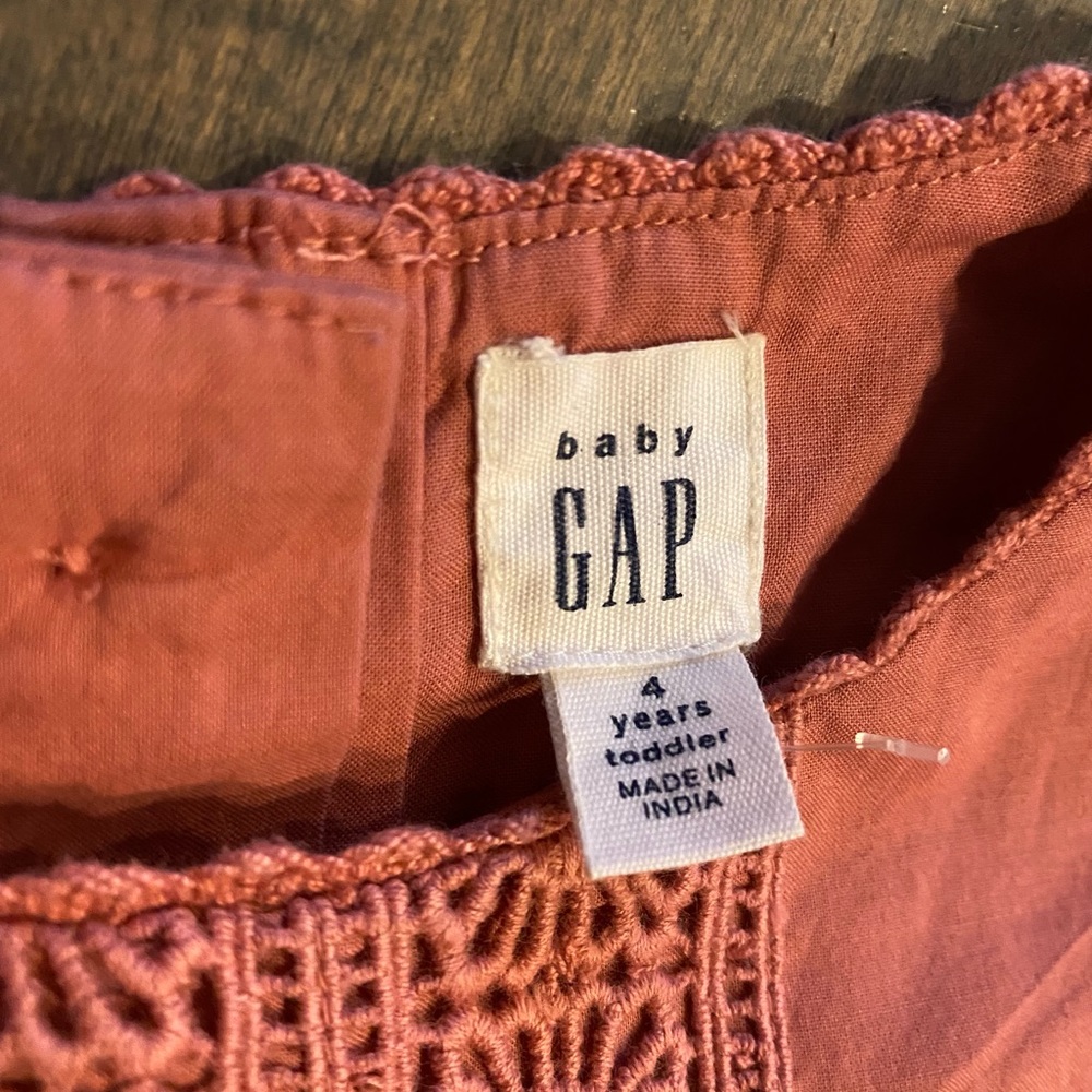 Gap cotton lace girls’ dress - Picture 3 of 4